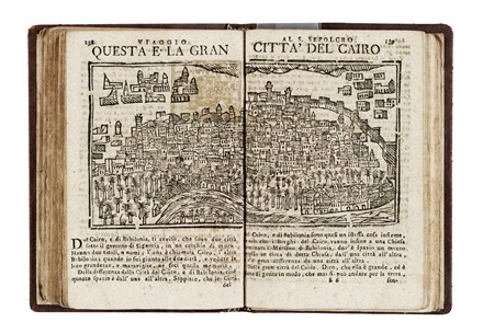  Bianco Noè : Viaggio da Venezia al S. Sepolcro e al Monte Sinai col disegno delle Citta, Castelli, Ville, Chiese, Monasterj, Isole, Porti, e Fiumi, che fin la si ritrovano...  - Asta Libri, Autografi e Manoscritti - Libreria Antiquaria Gonnelli - Casa d'Aste - Gonnelli Casa d'Aste