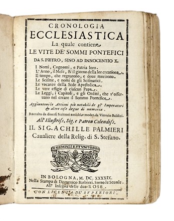 Lotto di 4 piccoli libri seicenteschi.  Aurelius (santo) Augustinus, Claudius Aelianus, Publius Papinius Statius, Vittorio Baldini  - Asta Libri, Autografi e Manoscritti - Libreria Antiquaria Gonnelli - Casa d'Aste - Gonnelli Casa d'Aste