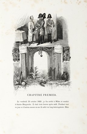Lotto di opere illustrate ottocentesche.  Silvio Pellico, Eugene Sue, Jules Janin  - Asta Libri, Autografi e Manoscritti - Libreria Antiquaria Gonnelli - Casa d'Aste - Gonnelli Casa d'Aste