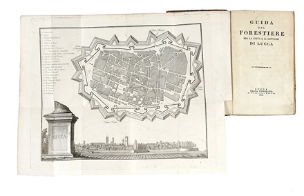  Trenta Tommaso : Guida del forestiere per la città e il contado di Lucca.  - Asta Libri, Autografi e Manoscritti - Libreria Antiquaria Gonnelli - Casa d'Aste - Gonnelli Casa d'Aste