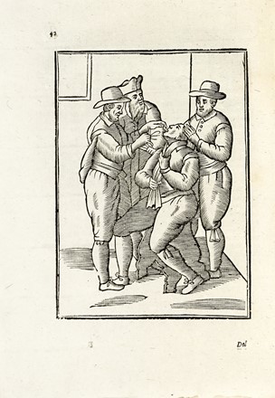  Amato Cinzio (d') : Prattica nuova, et utilissima di tutto quello, ch'al diligente barbiero s'appartiene: cioe di cavar sangue, medicar ferite; & balsamar corpi humani. Con altri mirabili secreti, e figure. Medicina, Figurato, Odontoiatria, Collezionismo e Bibliografia, Medicina  Giovanni Verardo Zeviani  - Auction Books, autographs and manuscripts - Libreria Antiquaria Gonnelli - Casa d'Aste - Gonnelli Casa d'Aste