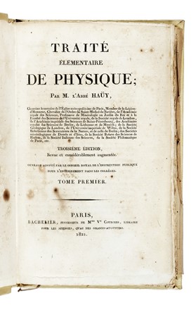  Haüy René-Just : Traité de minéralogie.  - Asta Libri, autografi e manoscritti - Libreria Antiquaria Gonnelli - Casa d'Aste - Gonnelli Casa d'Aste
