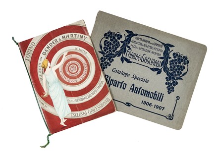 Interessante e ricco lotto di cataloghi, periodici e riviste di automobili della prima met� del '900.  - Auction Books, autographs and manuscripts - Libreria Antiquaria Gonnelli - Casa d'Aste - Gonnelli Casa d'Aste