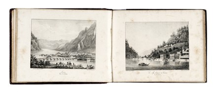 Souvenirs de la Suisse. Cent vues les plus remarquables.  - Asta Libri, Autografi e Manoscritti - Libreria Antiquaria Gonnelli - Casa d'Aste - Gonnelli Casa d'Aste