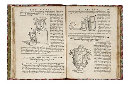  Hero (Alexandrinus) : Gli artifitiosi et curiosi moti spiritali...  Giovanni Battista Aleotti  - Asta Libri, autografi e manoscritti - Libreria Antiquaria Gonnelli - Casa d'Aste - Gonnelli Casa d'Aste
