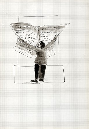  Nerino Nannetti (Neri)  (Firenze, 1889 - 1982) : Lotto composto di 2 disegni.  - Asta Arte Antica, Moderna e Contemporanea - Libreria Antiquaria Gonnelli - Casa d'Aste - Gonnelli Casa d'Aste