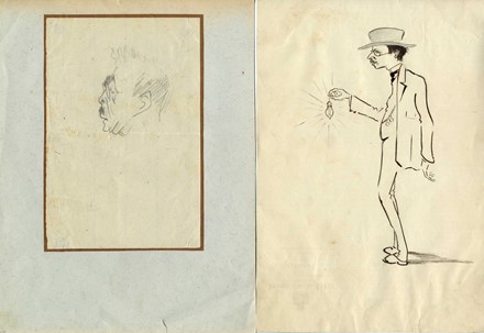  Autori vari : Lotto composto di 24 disegni.  - Asta Arte Antica, Moderna e Contemporanea - Libreria Antiquaria Gonnelli - Casa d'Aste - Gonnelli Casa d'Aste