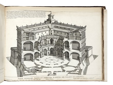  Pietro Ferrerio  (Roma,  - 1654) : PALAZZI DI ROMA DE PIV.CELEBRI/ARCHITETTI DISSEGNATI DA PIETRO/FERRERIO PITTORE ET ARCHITETT.  - Asta Arte Antica, Moderna e Contemporanea - Libreria Antiquaria Gonnelli - Casa d'Aste - Gonnelli Casa d'Aste