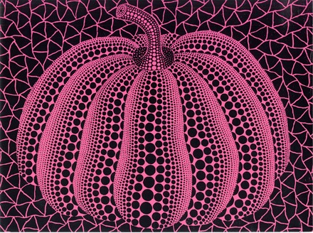  Yayoi Kusama  (Matsumoto, 1929) [da] : Pumpkins and mushrooms. Lotto composto di 7 incisioni.  - Asta Arte Antica, Moderna e Contemporanea - Libreria Antiquaria Gonnelli - Casa d'Aste - Gonnelli Casa d'Aste