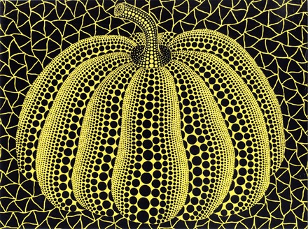  Yayoi Kusama  (Matsumoto, 1929) [da] : Pumpkins and mushrooms. Lotto composto di 7 incisioni.  - Asta Arte Antica, Moderna e Contemporanea - Libreria Antiquaria Gonnelli - Casa d'Aste - Gonnelli Casa d'Aste