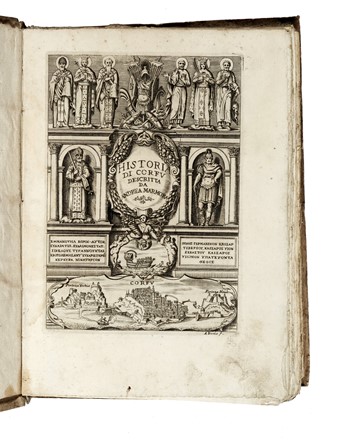  Marmora Andrea : Della historia di Corfu [...] Libri otto.  - Asta Libri, autografi e manoscritti - Libreria Antiquaria Gonnelli - Casa d'Aste - Gonnelli Casa d'Aste