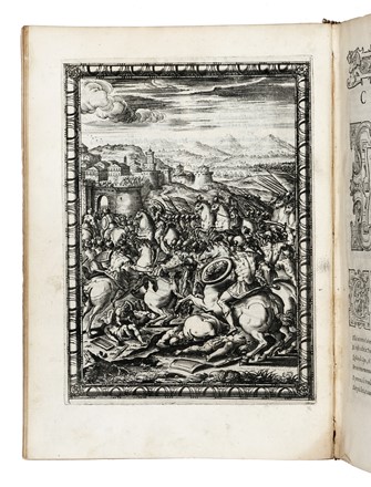  Tasso Torquato : La Gierusalemme liberata [...] con le figure di Bernardo Castello; e le Annotationi di Scipio Gentili, e di Giulio Guastavini.  Bernardo Castello, Scipione Gentili, Giulio Guastavini, Agostino Carracci  (Bologna, 1557 - Parma, 1602)  - Asta Libri, autografi e manoscritti - Libreria Antiquaria Gonnelli - Casa d'Aste - Gonnelli Casa d'Aste