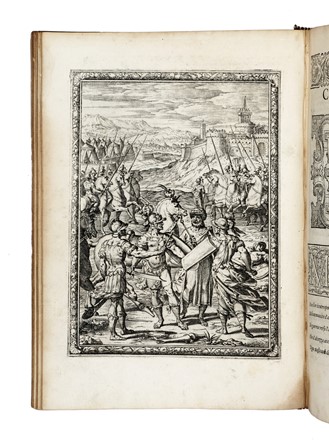  Tasso Torquato : La Gierusalemme liberata [...] con le figure di Bernardo Castello; e le Annotationi di Scipio Gentili, e di Giulio Guastavini.  Bernardo Castello, Scipione Gentili, Giulio Guastavini, Agostino Carracci  (Bologna, 1557 - Parma, 1602)  - Asta Libri, autografi e manoscritti - Libreria Antiquaria Gonnelli - Casa d'Aste - Gonnelli Casa d'Aste