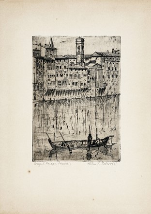  Autori vari : Lotto composto di 9 incisioni.  Marino Marini  (Pistoia, 1901 - Viareggio, 1980), Michele Cascella  (Ortona, 1892 - Milano, 1989), Andr� Derain  (Chatou, 1880 - Garches, 1954), Th�ophile Alexandre Steinlen  (Losanna, 1859 - Parigi, 1923)  - Asta Arte Antica, Moderna e Contemporanea - Libreria Antiquaria Gonnelli - Casa d'Aste - Gonnelli Casa d'Aste