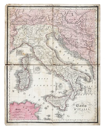 Carta Geometrica della Toscana.  - Asta Arte Antica, Moderna e Contemporanea - Libreria Antiquaria Gonnelli - Casa d'Aste - Gonnelli Casa d'Aste