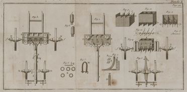  Duhamel du Monceau Henri Louis : Traité de la culture des terres, suivant les principes de M. Tull...  - Asta Libri, Manoscritti e Autografi - Libreria Antiquaria Gonnelli - Casa d'Aste - Gonnelli Casa d'Aste