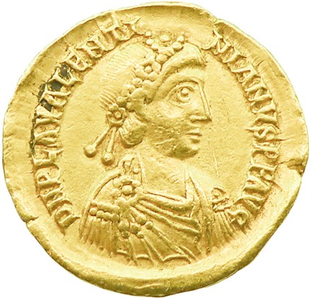 Imperatore Valentiniano III.  - Auction Dalla collezione di Tammaro De Marinis (ed eredi). Monete e medaglie. - Libreria Antiquaria Gonnelli - Casa d'Aste - Gonnelli Casa d'Aste