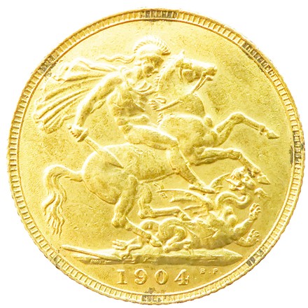 Lotto composto di 6 sterline in oro.  - Asta Dalla collezione di Tammaro De Marinis (ed eredi). Oggettistica di pregio e lifestyle. - Libreria Antiquaria Gonnelli - Casa d'Aste - Gonnelli Casa d'Aste