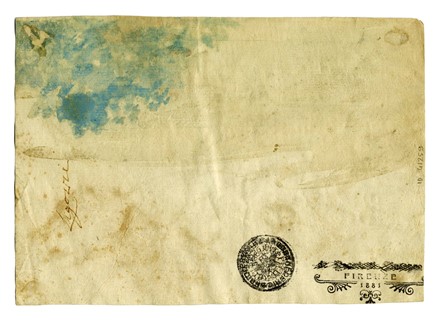  Jacopo Ligozzi  (1547 - 1626) [alla maniera di] : Foglio di studi per tulipani e altri fiori.  - Asta Arte Antica, Moderna e Contemporanea [parte I] - Libreria Antiquaria Gonnelli - Casa d'Aste - Gonnelli Casa d'Aste