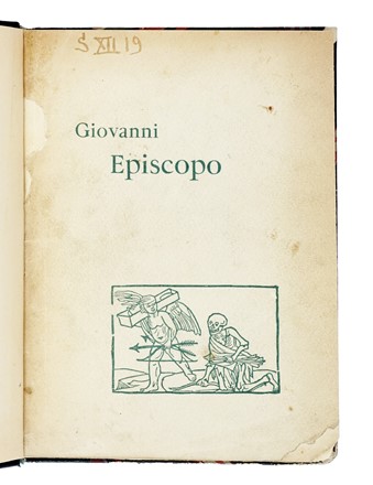  D'Annunzio Gabriele : Dedica autografa su libro Giovanni Episcopo. Letteratura italiana, Letteratura  - Auction Books, Autographs and Manuscripts - Libreria Antiquaria Gonnelli - Casa d'Aste - Gonnelli Casa d'Aste