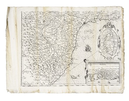  Matthäus Greuter  (Strasburgo, 1564 - Roma, 1638) [da] : Golfo di Genova / Ducato di Milano.  - Asta Arte Antica, Moderna e Contemporanea [parte I] - Libreria Antiquaria Gonnelli - Casa d'Aste - Gonnelli Casa d'Aste