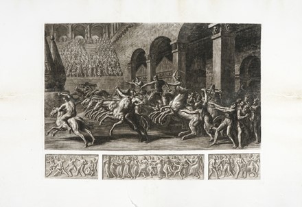  Luigi Ademollo  (Milano, 1764 - Firenze, 1849) : Gli spettacoli della antica Roma.  [..]