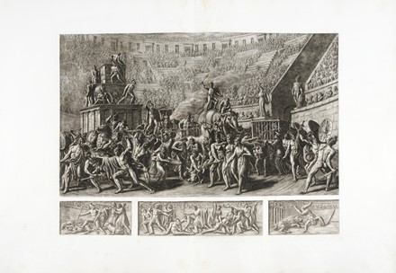  Luigi Ademollo  (Milano, 1764 - Firenze, 1849) : Gli spettacoli della antica Roma.  [..]