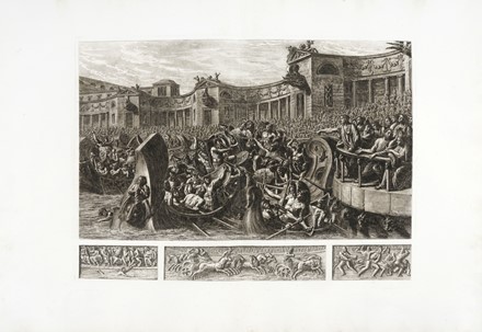  Luigi Ademollo  (Milano, 1764 - Firenze, 1849) : Gli spettacoli della antica Roma.  [..]