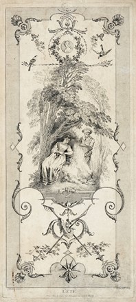  Franois Boucher  (Parigi, 1703 - 1770) : Le Printemps / L'Et / L'Automne / L'Hiver.  [..]