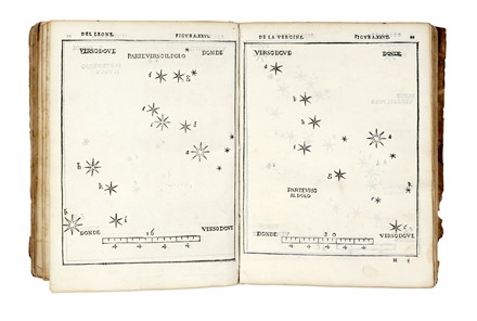  Piccolomini Alessandro : De la sfera del mondo. Libri quattro in lingua toscana [...] De le stelle fisse. Libro uno con le sue figure, e con le sue tavole... Scienze tecniche e matematiche, Astronomia  - Auction Books, Autographs and Manuscripts - Libreria Antiquaria Gonnelli - Casa d'Aste - Gonnelli Casa d'Aste