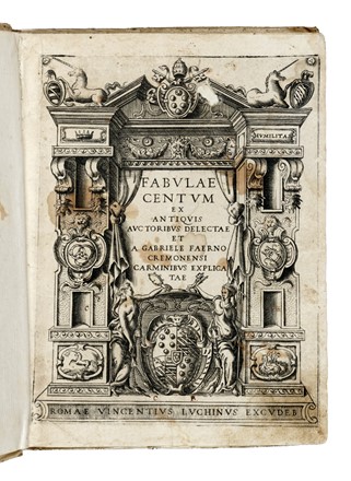  Faerno Gabriele : Fabulae centum ex antiquis auctoribus delectae...  - Auction Books, Autographs and Manuscripts - Libreria Antiquaria Gonnelli - Casa d'Aste - Gonnelli Casa d'Aste