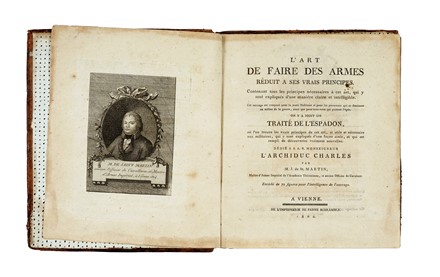  Saint-Martin Jean : L'art de faire des armes reduit a ses vrais principes... Scherma, Altri sport - giochi e passatempi  Romuald Brunet  - Auction Books, Autographs and Manuscripts - Libreria Antiquaria Gonnelli - Casa d'Aste - Gonnelli Casa d'Aste