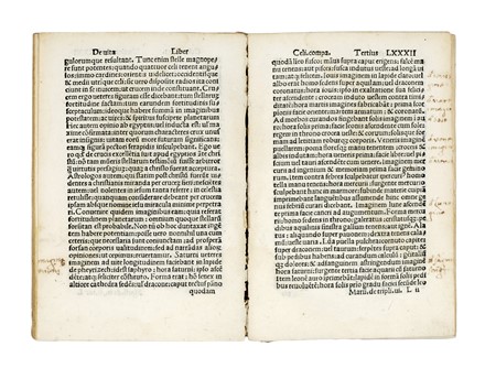  Ficino Marsilio : De triplici vita aurea volumina tria... Filosofia, Medicina, Astrologia, Medicina alternativa, Occultismo, Medicina  - Auction Books, Autographs and Manuscripts - Libreria Antiquaria Gonnelli - Casa d'Aste - Gonnelli Casa d'Aste