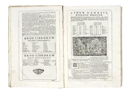 Biblia sacra vulgatae editionis... Bibbia, Religione  Isabella Piccini (detta Suor Isabella)  (Venezia, 1646 - 1734)  - Auction Books, Autographs and Manuscripts - Libreria Antiquaria Gonnelli - Casa d'Aste - Gonnelli Casa d'Aste