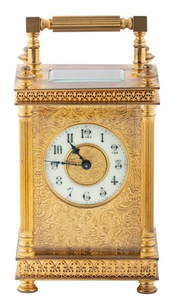 Pendola da viaggio Officier.  - Auction Dalla collezione di Tammaro De Marinis (ed eredi). Oggettistica di pregio e lifestyle. - Libreria Antiquaria Gonnelli - Casa d'Aste - Gonnelli Casa d'Aste