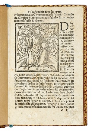 Tricasso Patrizio : Chyromantia [...] in vulgare tradutta... Occultismo  - Auction Books, Autographs and Manuscripts - Libreria Antiquaria Gonnelli - Casa d'Aste - Gonnelli Casa d'Aste