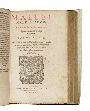  Sprenger Jakob : Malleus maleficarum...  Henricus Institoris  (1430 - 1505)  - Asta Libri, autografi e manoscritti - Libreria Antiquaria Gonnelli - Casa d'Aste - Gonnelli Casa d'Aste