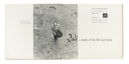  Dal� Salvador : Schizzo con dedica su libro Dal�: a Study of his Life and Work del 1958. Arte  - Auction Books, Autographs and Manuscripts - Libreria Antiquaria Gonnelli - Casa d'Aste - Gonnelli Casa d'Aste