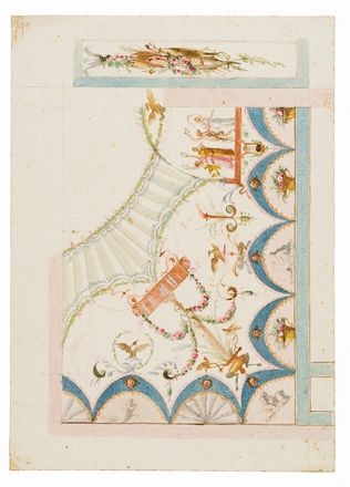 Motivi decorativi per soffitti e pareti.  - Auction Prints and Drawings from XVI to XX century - Libreria Antiquaria Gonnelli - Casa d'Aste - Gonnelli Casa d'Aste