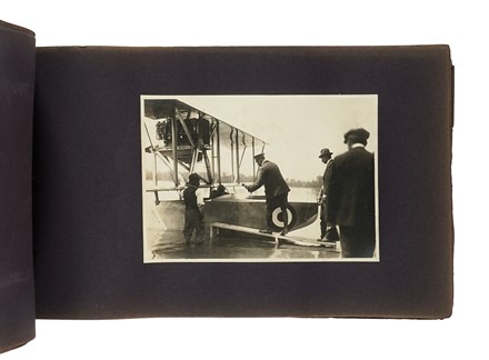 Album di fotografie della Societ� Idrovolanti Alta Italia.  - Auction Books, Autographs and Manuscripts - Libreria Antiquaria Gonnelli - Casa d'Aste - Gonnelli Casa d'Aste