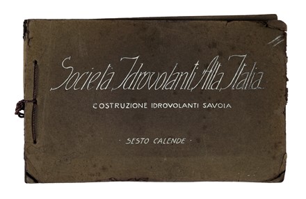 Album di fotografie della Societ� Idrovolanti Alta Italia.  - Auction Books, Autographs and Manuscripts - Libreria Antiquaria Gonnelli - Casa d'Aste - Gonnelli Casa d'Aste