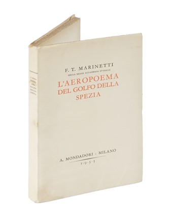  Marinetti Filippo Tommaso : Dedica autografa su libro L'aeropoema del Golfo della Spezia. Futurismo, Arte  - Auction Books, Autographs and Manuscripts - Libreria Antiquaria Gonnelli - Casa d'Aste - Gonnelli Casa d'Aste