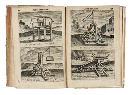  Lipsius Justus : Poliorcetic?n siue de machinis. Tormentis. Telis. Libri quinque... Militaria, Architettura Militare, Bibliologia, Storia, Diritto e Politica, Architettura, Collezionismo e Bibliografia  - Auction Books, Autographs and Manuscripts - Libreria Antiquaria Gonnelli - Casa d'Aste - Gonnelli Casa d'Aste