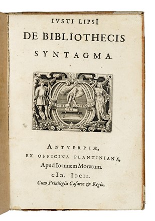  Lipsius Justus : Poliorcetic?n siue de machinis. Tormentis. Telis. Libri quinque... Militaria, Architettura Militare, Bibliologia, Storia, Diritto e Politica, Architettura, Collezionismo e Bibliografia  - Auction Books, Autographs and Manuscripts - Libreria Antiquaria Gonnelli - Casa d'Aste - Gonnelli Casa d'Aste