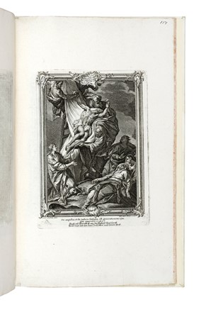  Kilian Philipp Andreas : Picturae chalcographicae historiam veteris testamenti a Mose ad Prophetas... Figurato  Pieter Paul Rubens  (Siegen, 1577 - Anversa, 1640), Bernard Picart  (Parigi, 1673 - Amsterdam, 1733), Paolo Caliari (detto il Veronese)  (Verona, 1528 - 1588), Pierre Le Brun  (1661 - 1729), Herman Van Loon  - Auction Books, Autographs and Manuscripts - Libreria Antiquaria Gonnelli - Casa d'Aste - Gonnelli Casa d'Aste