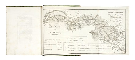  Artaria Ferdinando : Guida da Milano a Ginevra pel Sempione... Geografia e viaggi, Guida illustrata, Storia locale, Geografia e viaggi, Storia, Diritto e Politica  - Auction Books, Autographs and Manuscripts - Libreria Antiquaria Gonnelli - Casa d'Aste - Gonnelli Casa d'Aste