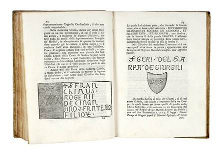  Brocchi Giuseppe Maria : Descrizione della provincia del Mugello con la carta geografica del medesimo... Geografia e viaggi, Storia locale, Storia, Diritto e Politica  - Auction Books, Autographs and Manuscripts - Libreria Antiquaria Gonnelli - Casa d'Aste - Gonnelli Casa d'Aste