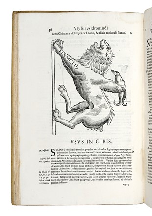  Aldrovandi Ulisse : De quadrupedibus digitatis viviparis libri tres et de quadrupedibus digitatis oviparis libri duo...  - Auction Books, Autographs and Manuscripts - Libreria Antiquaria Gonnelli - Casa d'Aste - Gonnelli Casa d'Aste