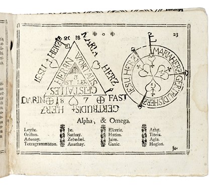 Ritus Romanus sive Rituale Romanum Pont. Max. Pii V. Pars III. pro elevando Thesauro. Occultismo  - Auction Books, Autographs and Manuscripts - Libreria Antiquaria Gonnelli - Casa d'Aste - Gonnelli Casa d'Aste