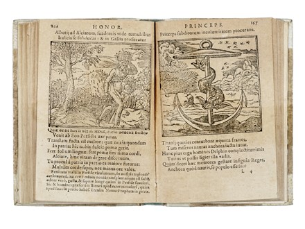  Alciati Andrea : Emblemata... Figurato  - Auction Books, Autographs and Manuscripts - Libreria Antiquaria Gonnelli - Casa d'Aste - Gonnelli Casa d'Aste